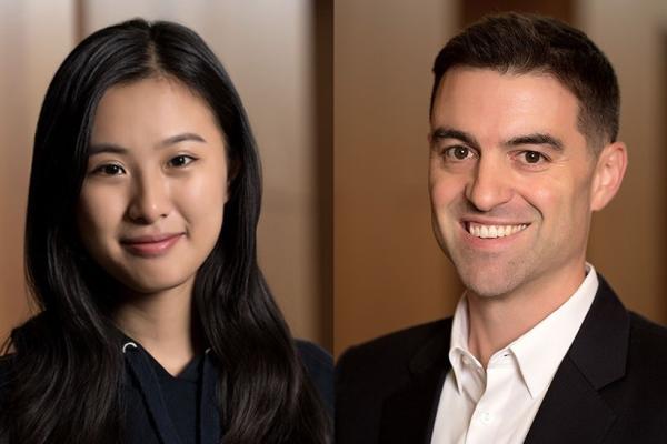 Seminar speakers Dan Halgin & Xiwen Zhao