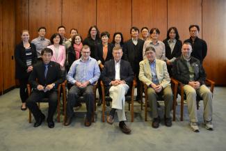2016 IPPMI cohort and Dr. Kim pictured with Martin School faculty