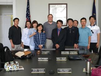 IPPMI and Dr. Kim pictured with council member