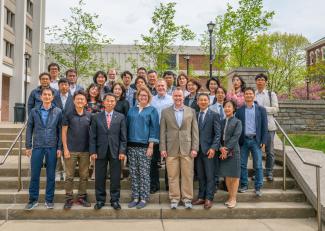 2019 IPPMI cohort and faculty pictured together outside POT