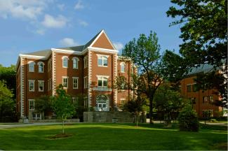 Front of Miller Hall on UK campus 