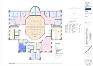 Miller Hall Concept Third Floor Floor Plan