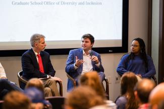 Student and expert panel at The Injustice of Place Discussion, 2024