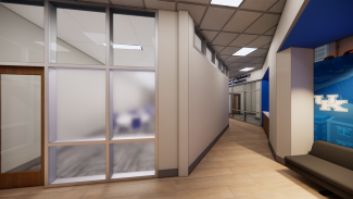 3rd Floor Hallway View