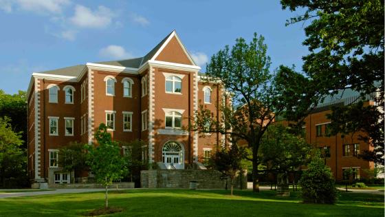 Front of Miller Hall on UK campus 