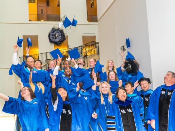 Group photo of 2018 Martin School graduates